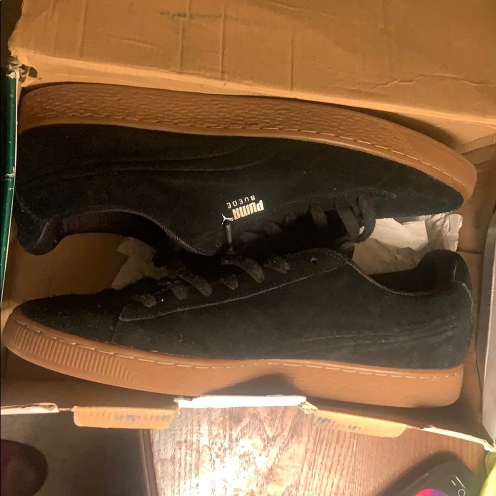 Puma suede classics gummy sole